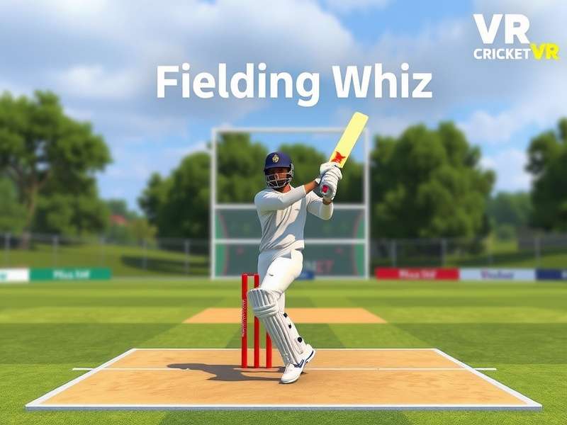 Cricket VR Fielding Whiz Gameplay